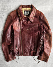 Load image into Gallery viewer, Tornado Mart 00s Studded Cow Hide Leather Jacket