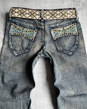 Load image into Gallery viewer, Semantic Design 00s Studded Flared Denim