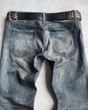 Load image into Gallery viewer, HaLb 00s Metallic Waxed Straight Cut Denim