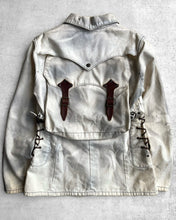 Load image into Gallery viewer, Obelisk 00s Lace-Up Backpack Cowboy Jacket
