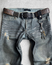 Load image into Gallery viewer, HaLb 00s Metallic Waxed Straight Cut Denim