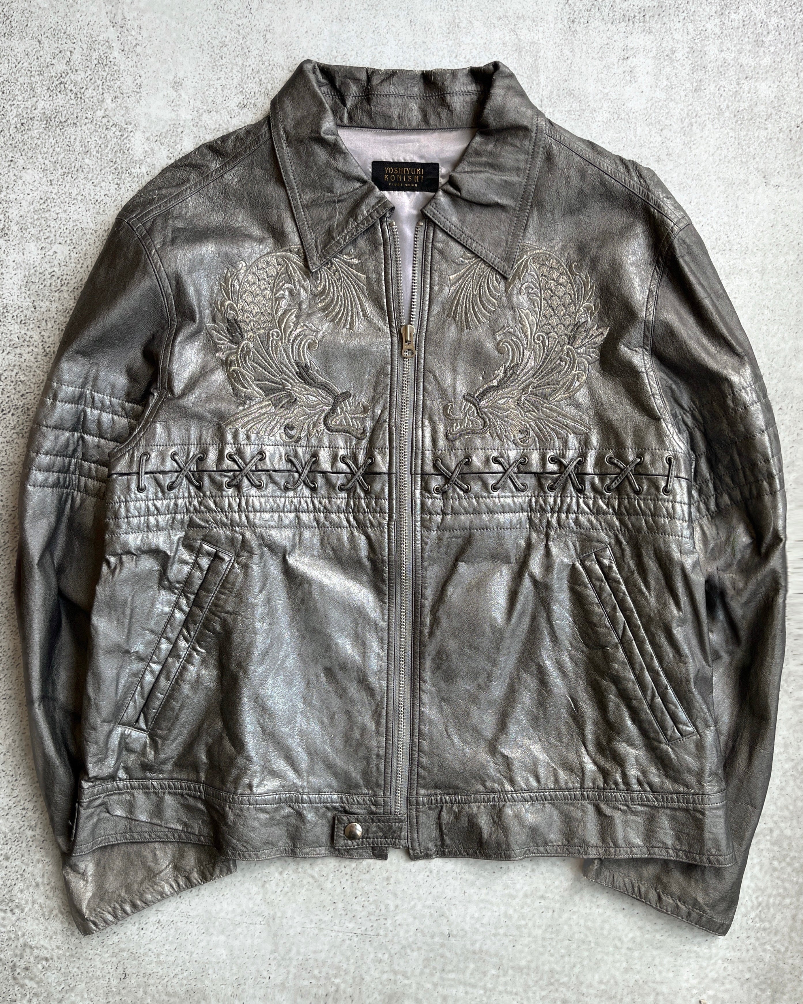 Yoshiyuki Konishi 00s Braided Bomber Jacket – firstfinal