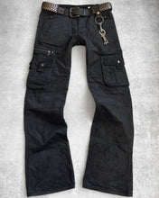 Load image into Gallery viewer, Semantic design 00s Flared Corduroy Cargo Pants