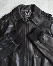 Load image into Gallery viewer, Roen 00s Deer Leather Military Jacket