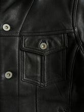 Load image into Gallery viewer, 5351 Pour Les Hommes 00s Leather Trucker Jacket