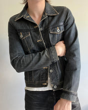 Load image into Gallery viewer, Isamu Katayama 00s Python Skin Denim Jacket