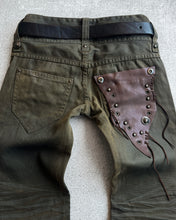 Load image into Gallery viewer, Cook Jeans 90s Detachable Leather Pocket Denim