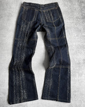 Load image into Gallery viewer, Tornado Mart 00s Nep Weave Flared Denim
