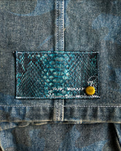 Load image into Gallery viewer, Kyoji Muruyama 00s Python Skin Denim Jacket