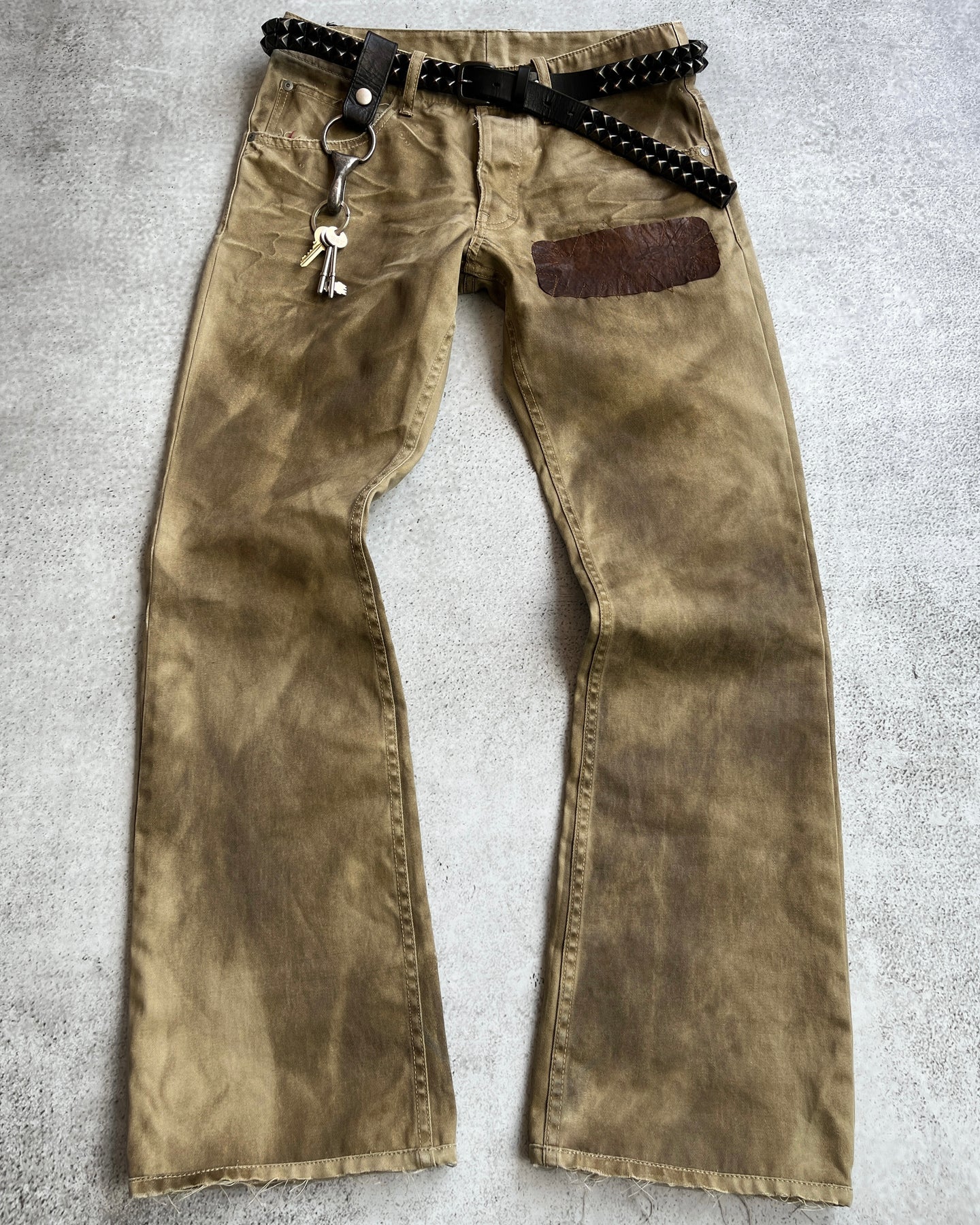 Isamu Katayama Backlash SS11 'Chinocross' Patchwork Pants