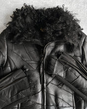 Load image into Gallery viewer, Kyoji Maruyama 00s ‘Mouton’ Sheepskin Leather Patchwork Rider Jacket
