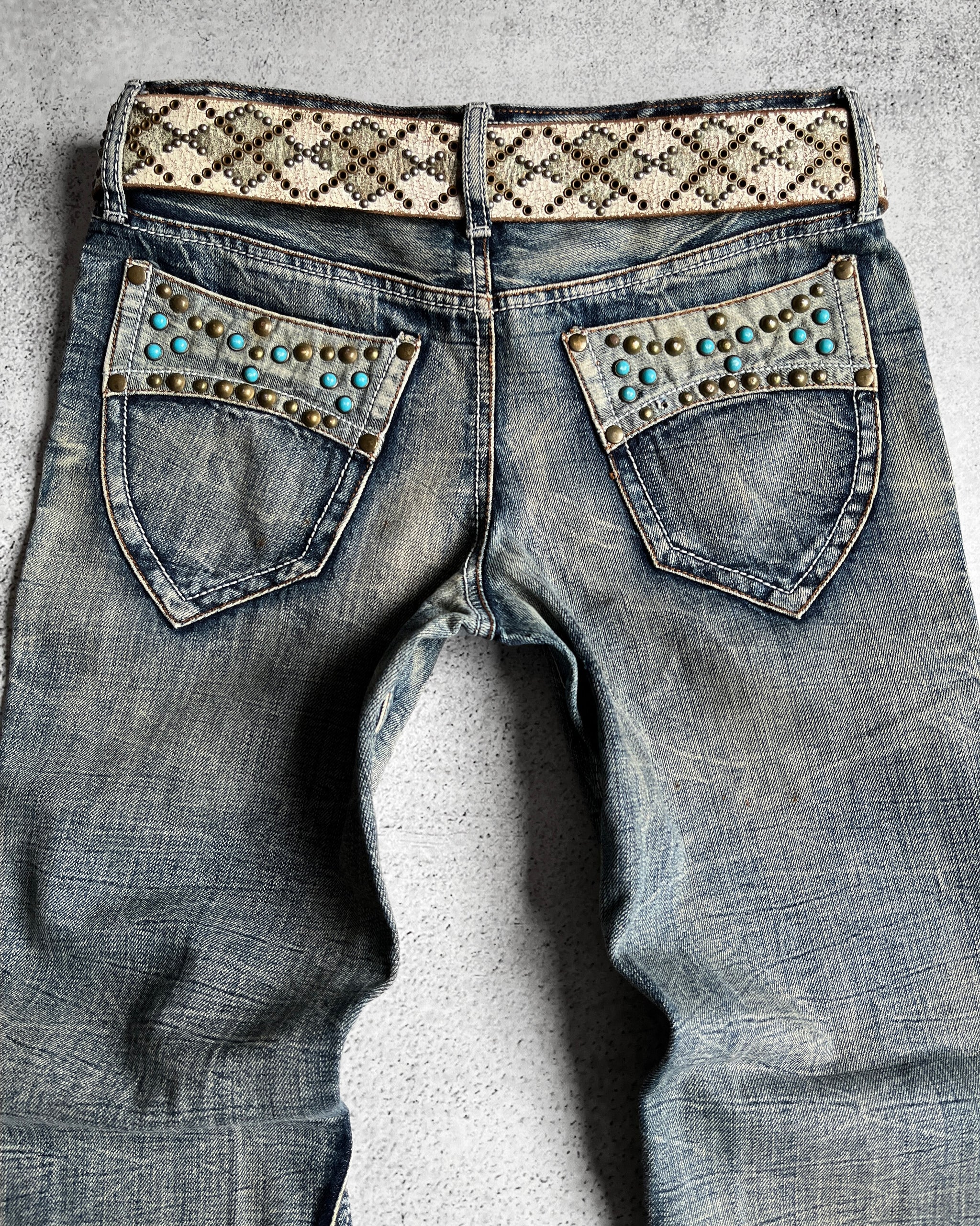 Semantic Design 00s Studded Flared Denim – firstfinal