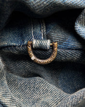 Load image into Gallery viewer, Kyoji Muruyama 00s Python Skin Denim Jacket
