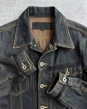 Load image into Gallery viewer, Isamu Katayama 00s Python Skin Denim Jacket
