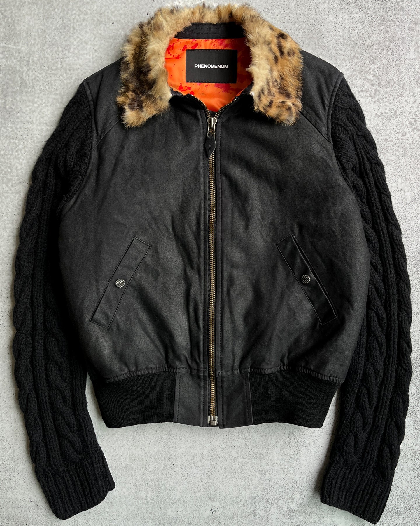 Phenomenon AW10 Hybrid Rabbit Fur Jacket