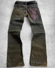 Load image into Gallery viewer, Cook Jeans 90s Detachable Leather Pocket Denim
