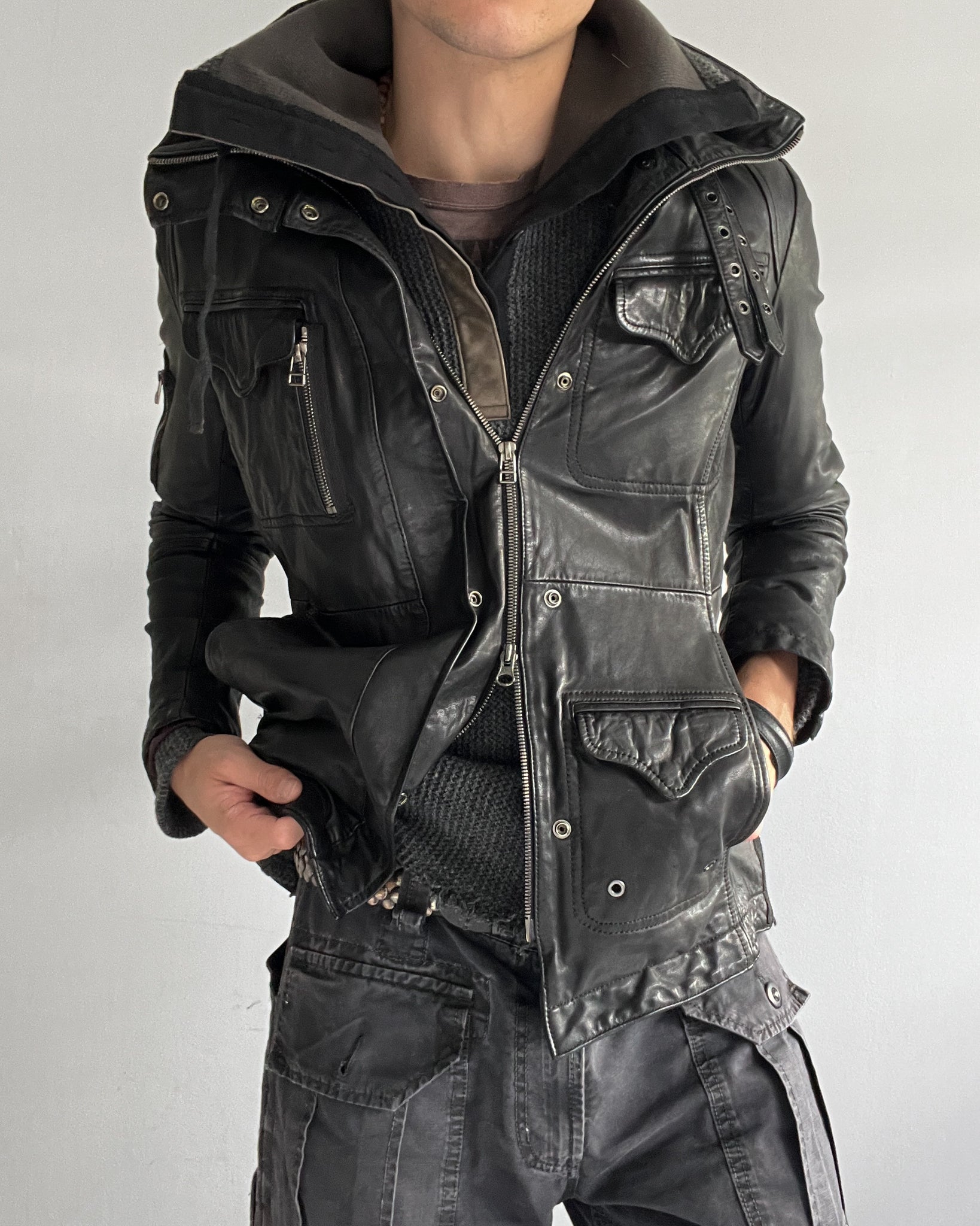 Kyoji Maruyama 00s Calf Leather M-65 Jacket – firstfinal