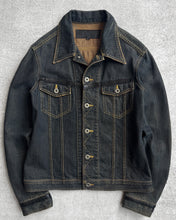 Load image into Gallery viewer, Isamu Katayama 00s Python Skin Denim Jacket
