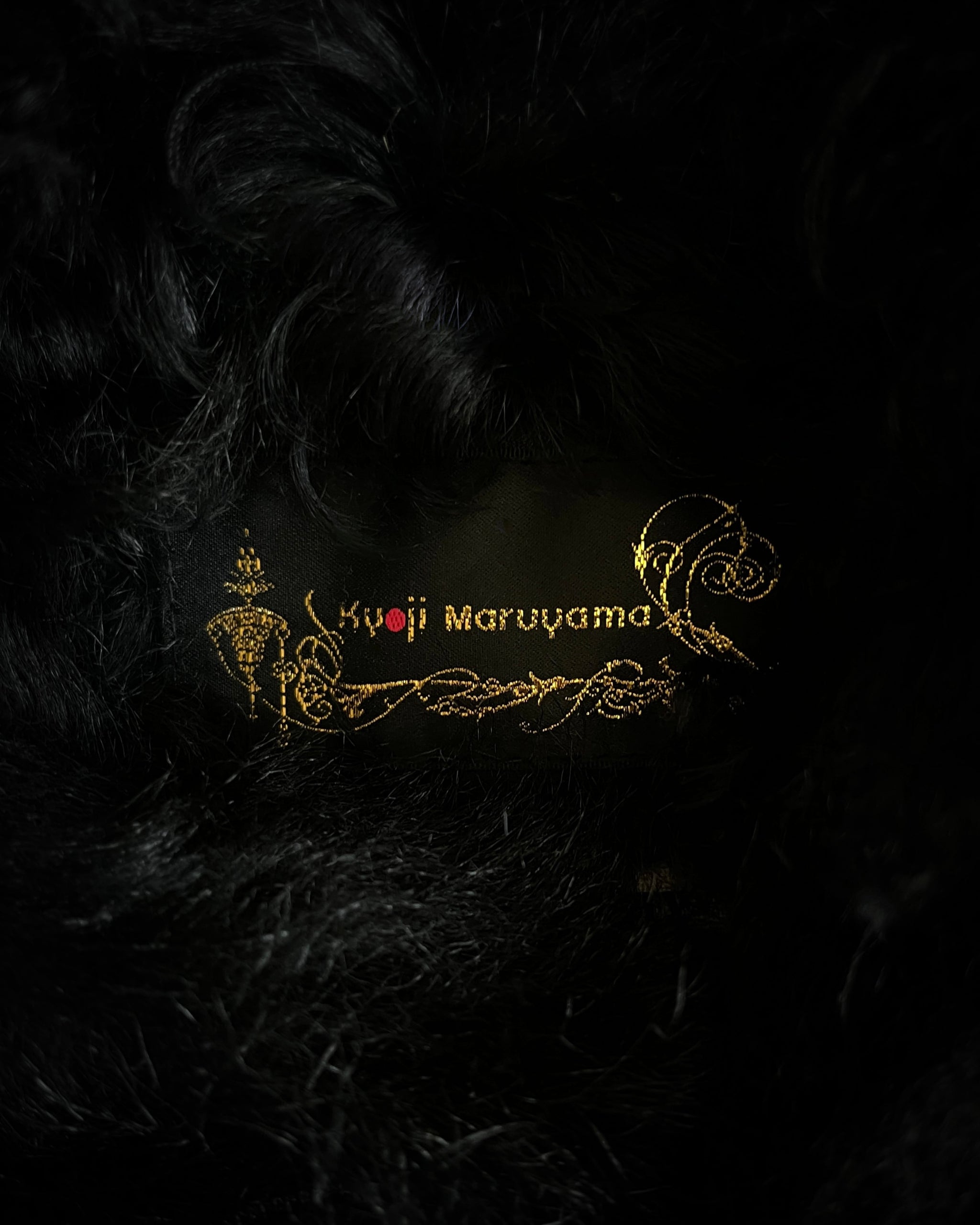 Kyoji Maruyama 00s 'Mouton' Sheepskin Leather Patchwork Rider