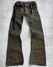 Load image into Gallery viewer, Cook Jeans 90s Detachable Leather Pocket Denim
