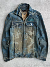 Load image into Gallery viewer, Kyoji Muruyama 00s Python Skin Denim Jacket
