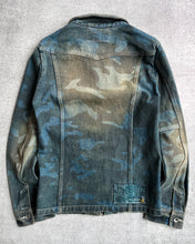 Load image into Gallery viewer, Kyoji Muruyama 00s Python Skin Denim Jacket
