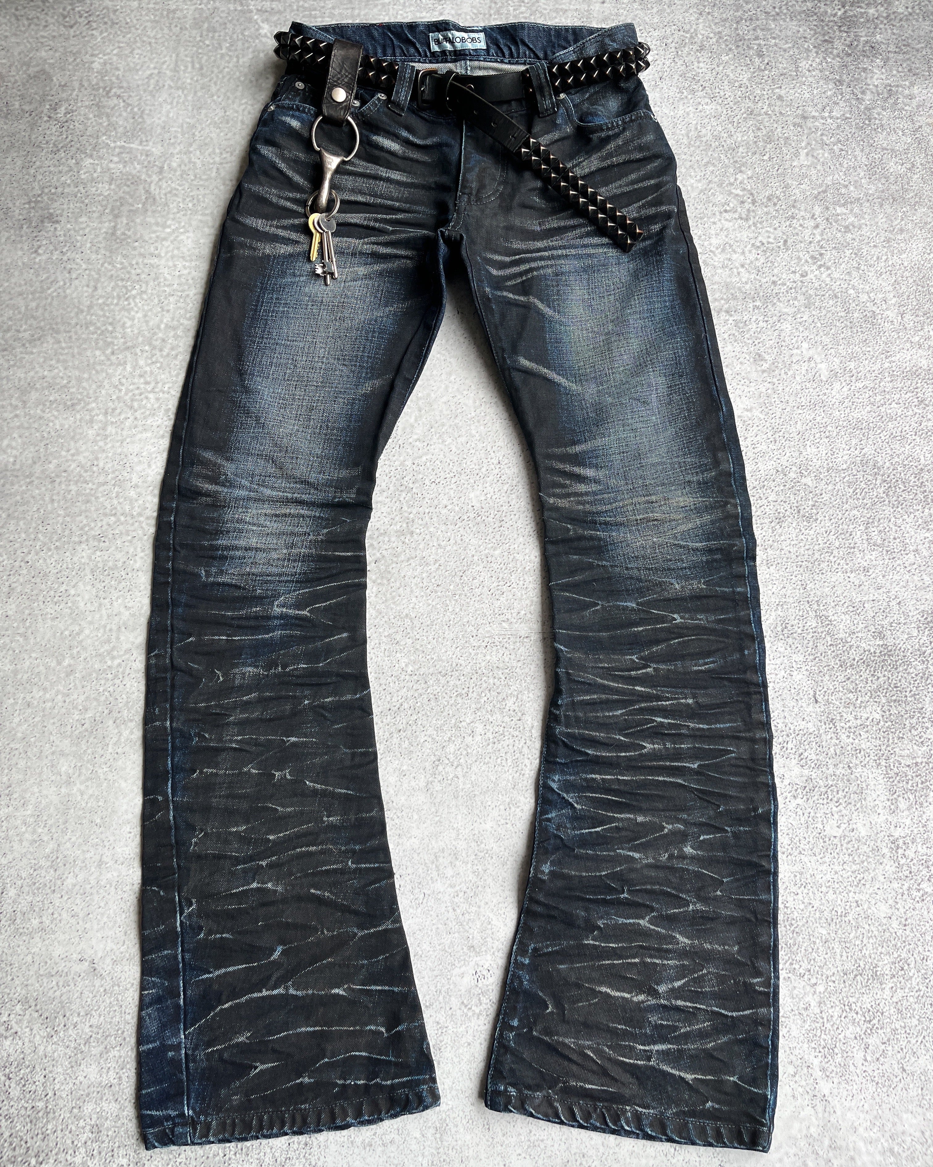 スラックス 00s buffalo bobs flare pants trousers E1FA34CA-3744-4C7B-9539-