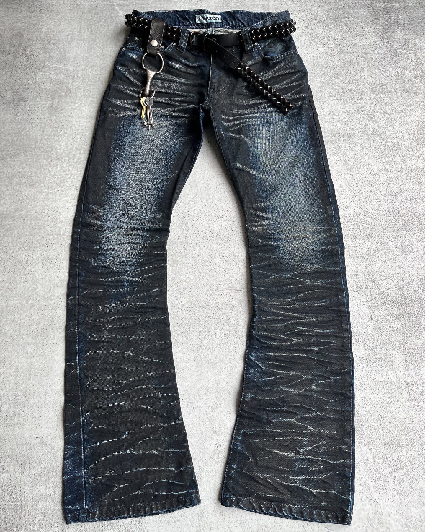 Buffalo Bobs 00s Coated Banana Cut Denim