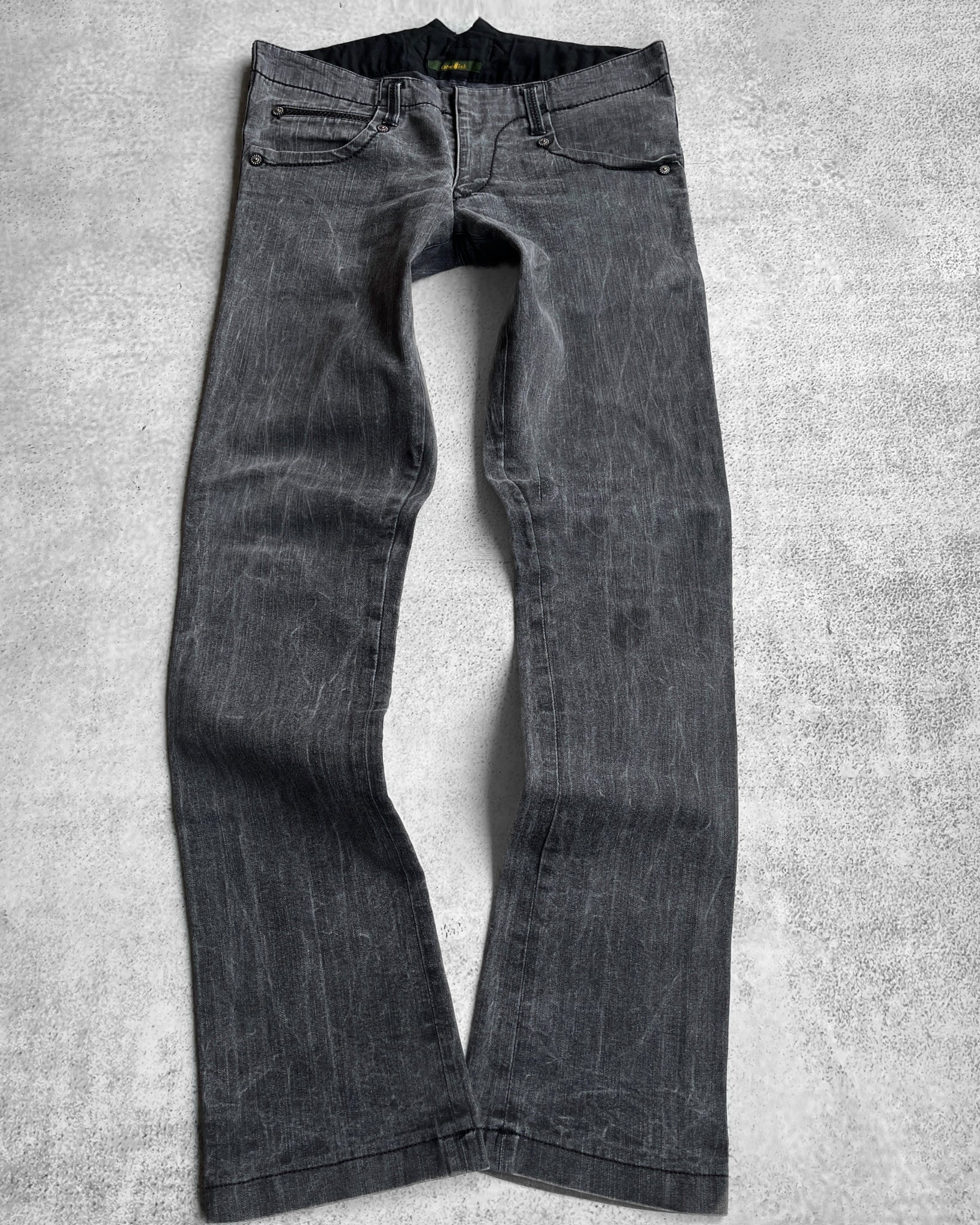 パンツ 00s obelisk python flare denim archive Obelisk 2000's Python Flare Denim Obelisk, a Japanese brand