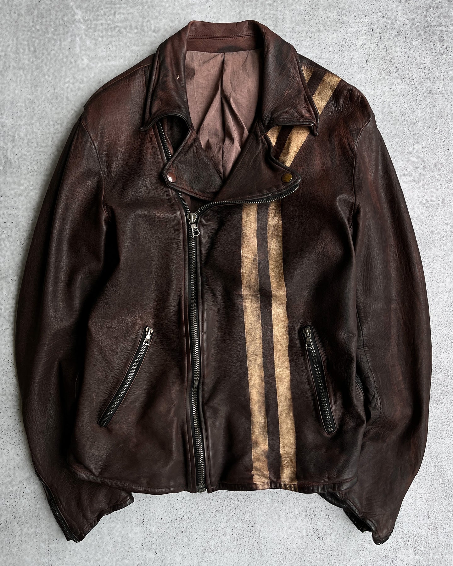 Isamu Katayama Backlash AW09 Calf Leather Riders Jacket