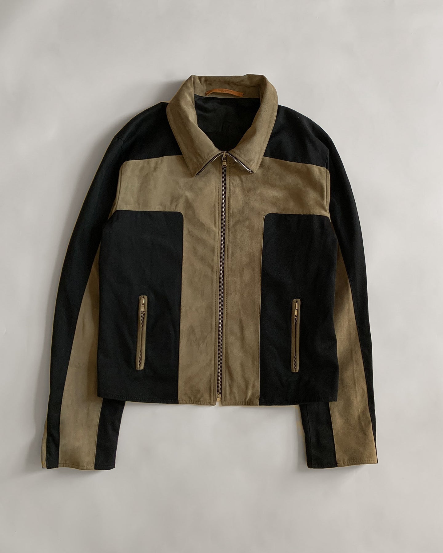 Dolce & Gabbana 00s Suede Leather Jacket