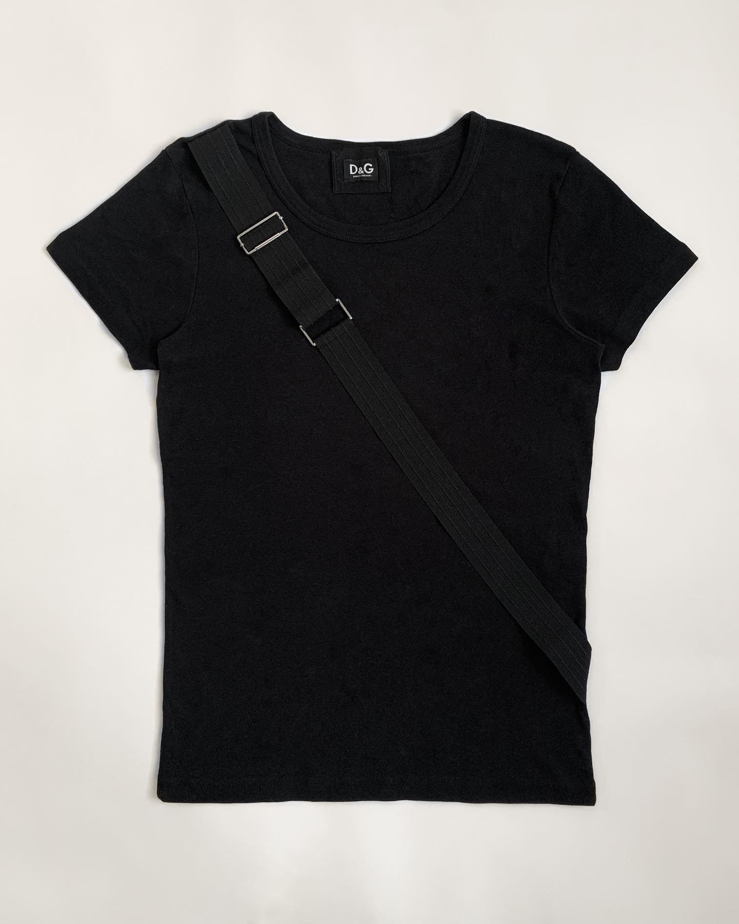 Dolce & Gabbana AW03 Bondage Strap Tee