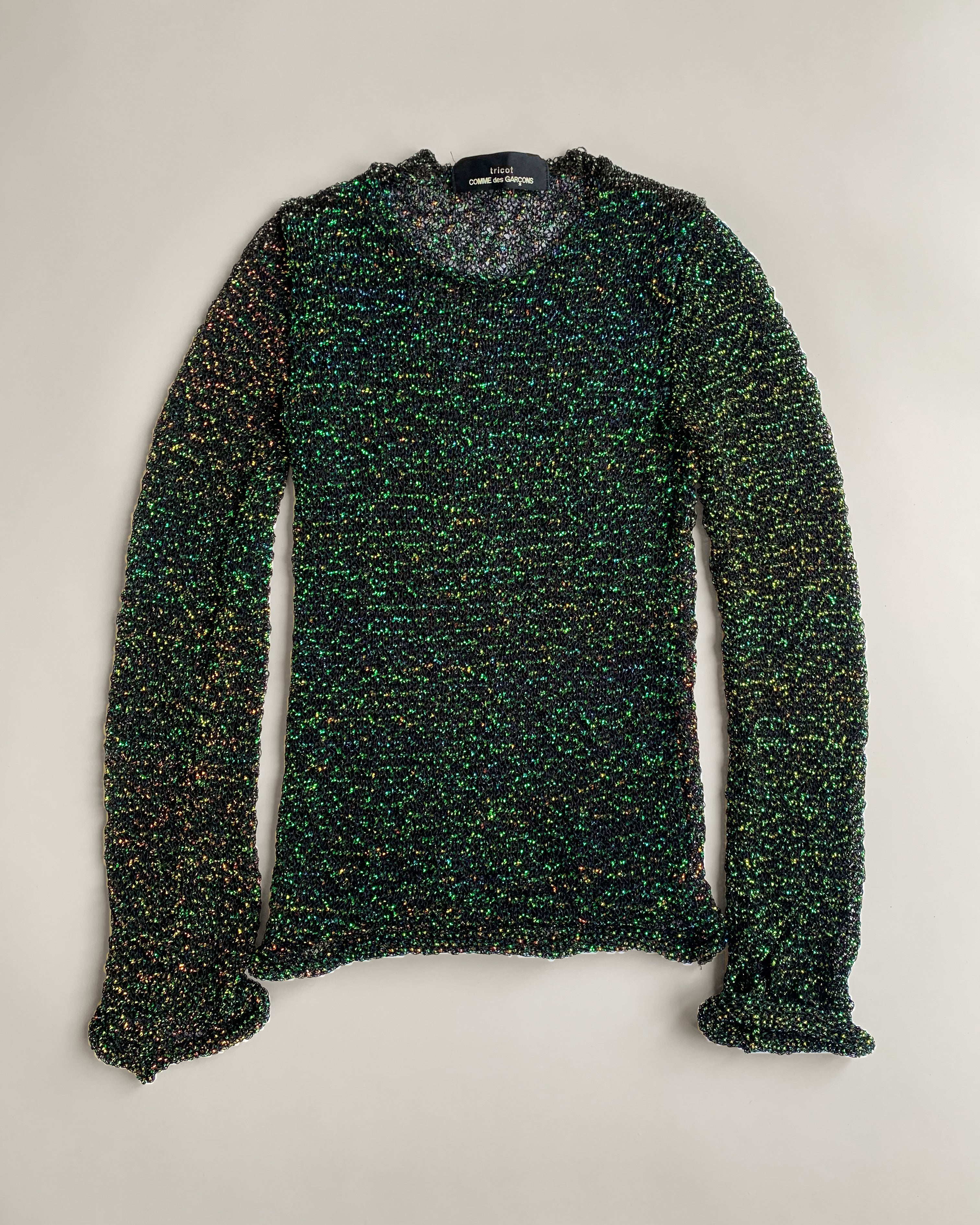 Comme Des Garcons 00s Tricot Glitter Knit – firstfinal