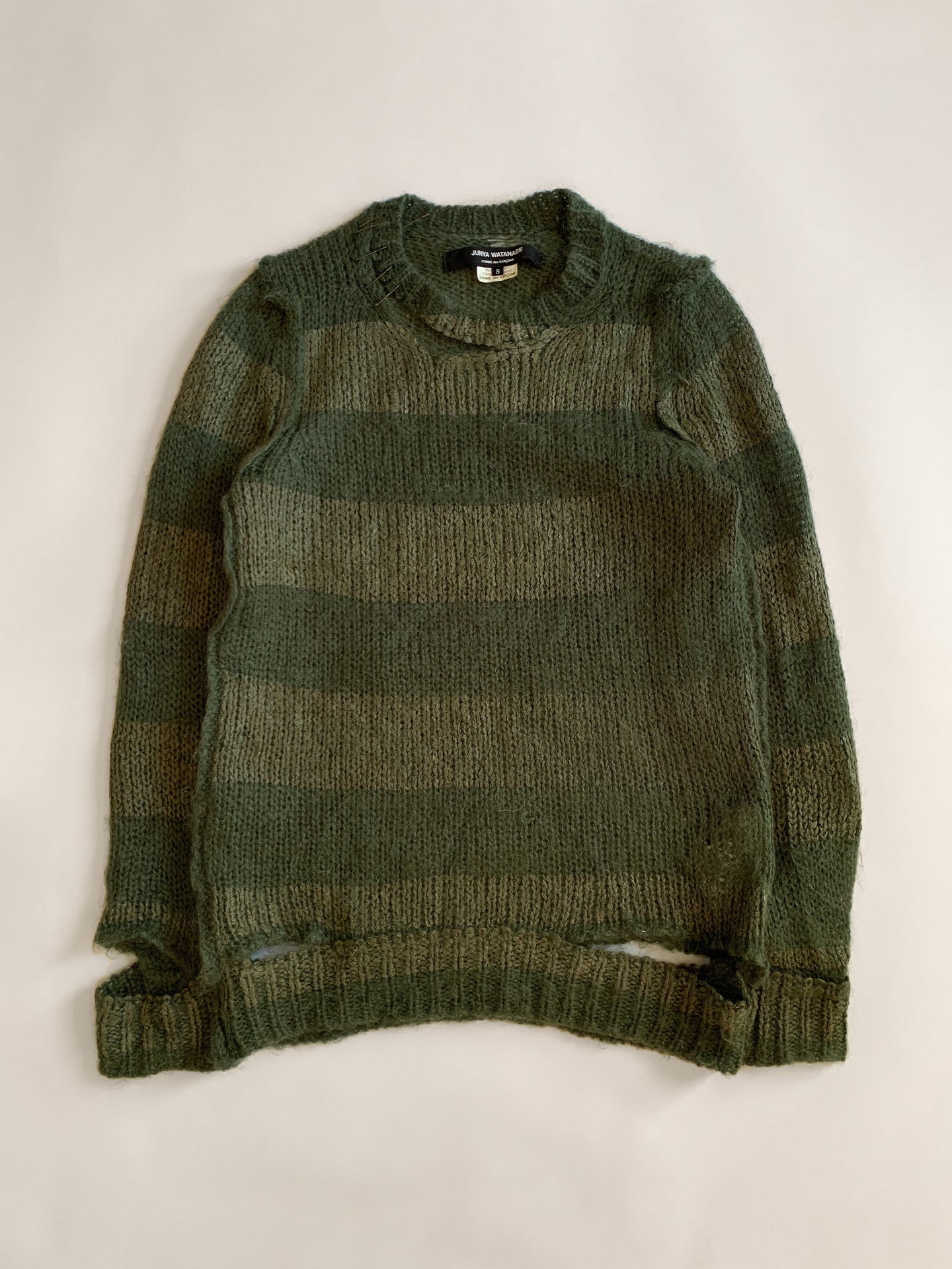 Junya Watanabe AW06 'Safety Pin' Mohair Knit