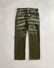 Load image into Gallery viewer, Junya Watanabe SS03 Hand Painted Graffiti Denim
