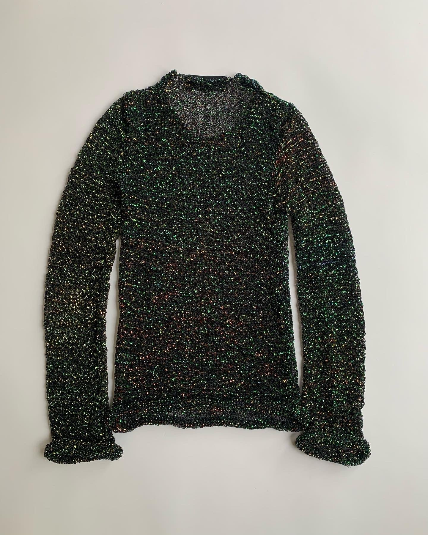 Comme Des Garcons 00s Tricot Glitter Knit – firstfinal
