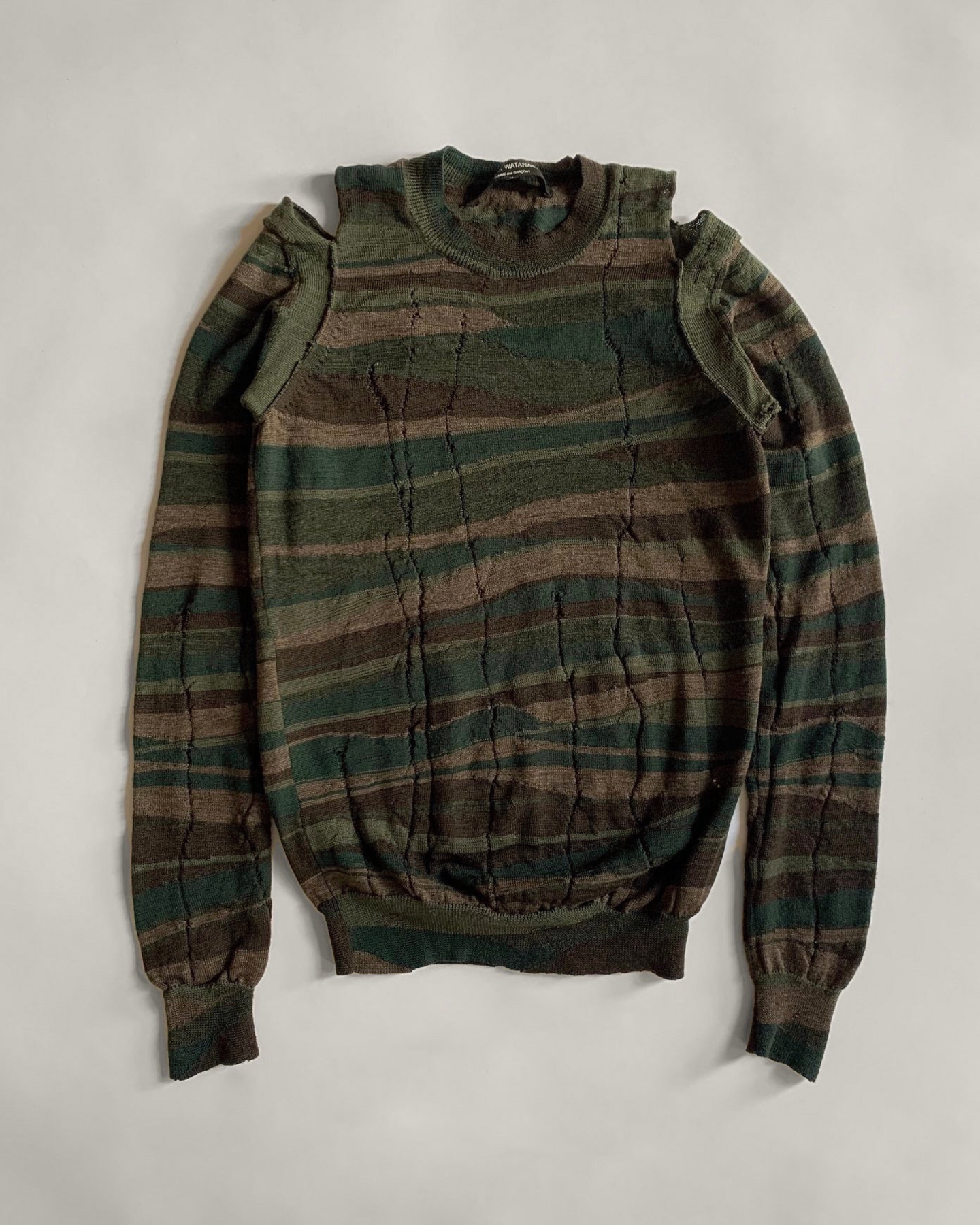 Junya Watanabe FW06 Camo Knit